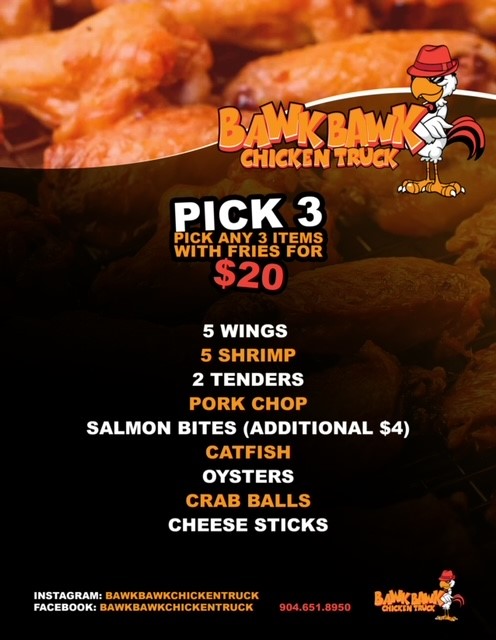 Bawk Bawk menu 2