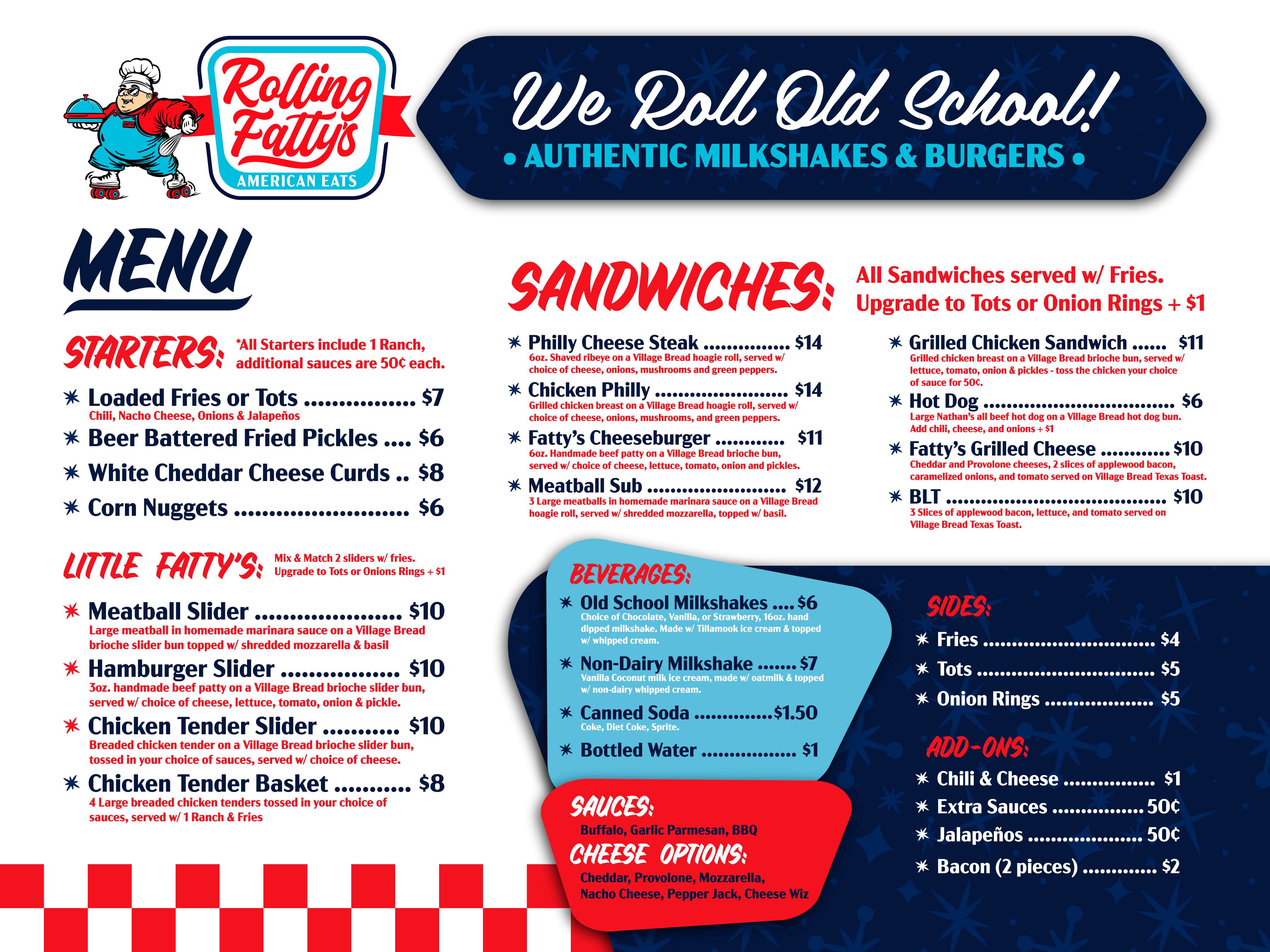 Rolling Fattys Menu 2025 1